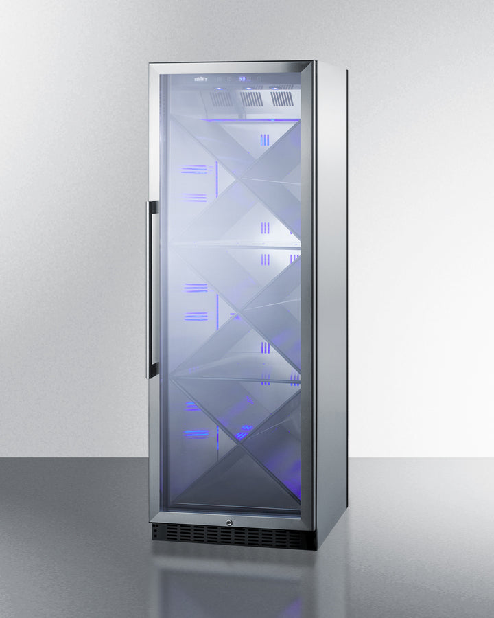 Summit 24" Wide Single Zone Commercial Wine Cellar SCR1401XCSS-Wine Cellars-The Wine Cooler Club