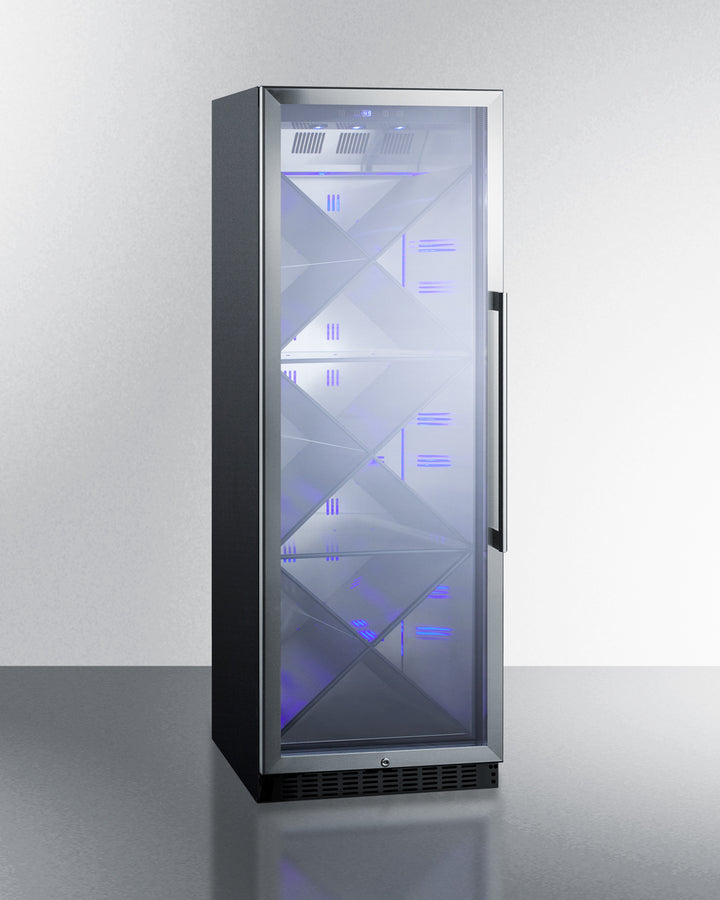 Summit 24" Wide Single Zone Commercial Wine Cellar SCR1401LHX-Wine Cellars-The Wine Cooler Club
