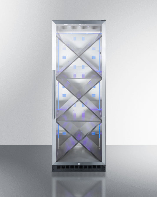 Summit 24" Wide Single Zone Commercial Wine Cellar SCR1401XCSS-Wine Cellars-The Wine Cooler Club