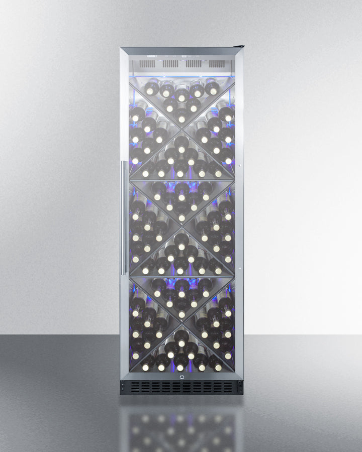 Summit 24" Wide Single Zone Commercial Wine Cellar SCR1401XCSS-Wine Cellars-The Wine Cooler Club