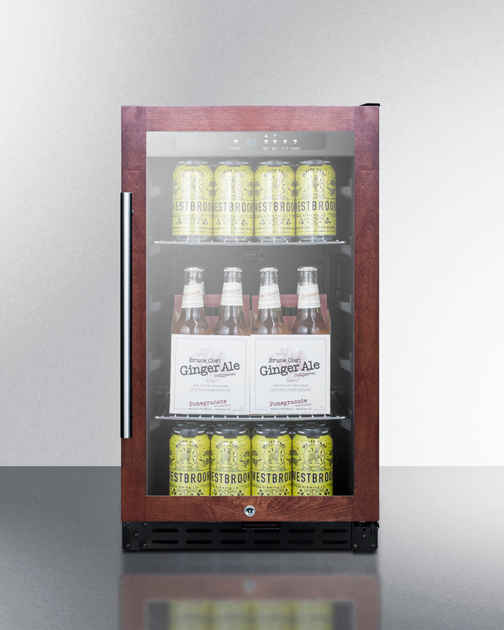 Summit 18" Wide Built-In Beverage Center, ADA Compliant (Panel Not Included) SCR1841BPNRADA-Beverage Centers-The Wine Cooler Club
