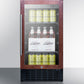 Summit 18" Wide Built-In Beverage Center (Panel Not Included) SCR1841BPNR-Beverage Centers-The Wine Cooler Club