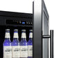 Summit 18" Wide Built-In Beverage Center SCR1841B-Beverage Centers-The Wine Cooler Club