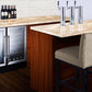 Summit 18" Wide Built-In Beverage Center SCR1841BCSS-Beverage Centers-The Wine Cooler Club