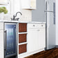 Summit 18" Wide Built-In Beverage Center SCR1841BCSS-Beverage Centers-The Wine Cooler Club