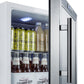Summit Compact Built-In Beverage Center SCR215LBI-Beverage Centers-The Wine Cooler Club