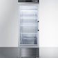 Summit 23 Cu.Ft. Reach-In Refrigerator SCR23SSGLH-Beverage Centers-The Wine Cooler Club
