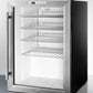 Smmit Compact Built-In Beverage Center SCR312LBI-Beverage Centers-The Wine Cooler Club