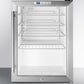 Summit Compact Beverage Center SCR312LCSS-Beverage Centers-The Wine Cooler Club