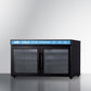 Summit 36" Wide Back Bar Beverage Center, Shallow Depth SCR3502D-Beverage Centers-The Wine Cooler Club