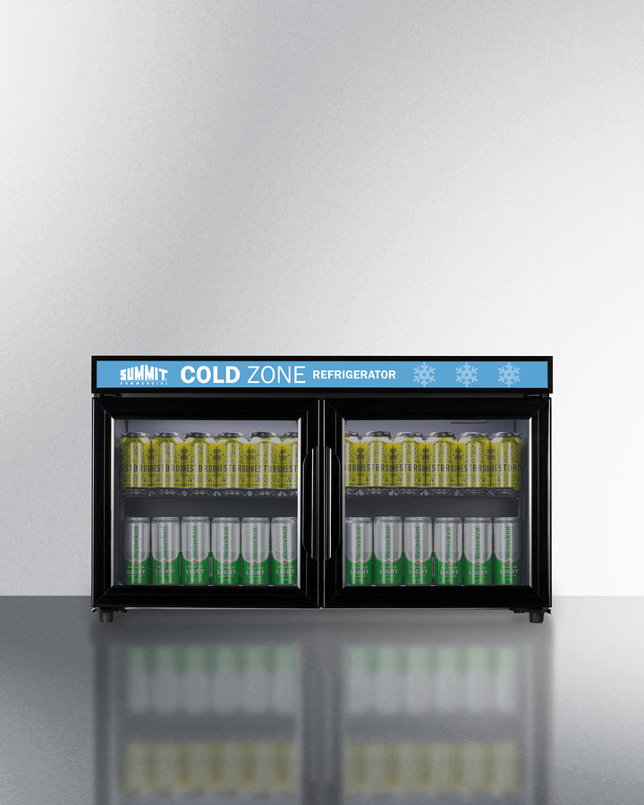 Summit 36" Wide Back Bar Beverage Center, Shallow Depth SCR3502D-Beverage Centers-The Wine Cooler Club