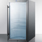 Summit 19" Wide Built-In Beverage Center SCR486LBICSS-Beverage Centers-The Wine Cooler Club