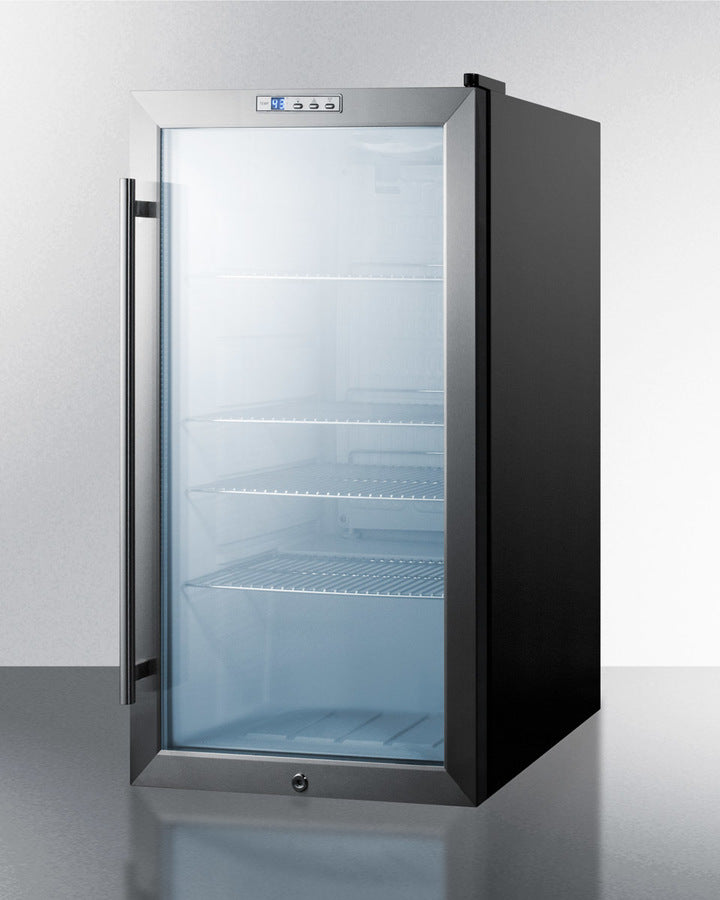 Summit 19" Wide Built-In Beverage Center SCR486LBI-Beverage Centers-The Wine Cooler Club