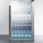 Summit 19" Wide Built-In Beverage Center SCR486LBICSS-Beverage Centers-The Wine Cooler Club