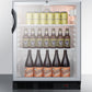 Summit 24" Wide Built-In Craftr Beer Pub Cellar SCR600BGLBIDTPUBADA-Craft Beer Pub Cellar-The Wine Cooler Club