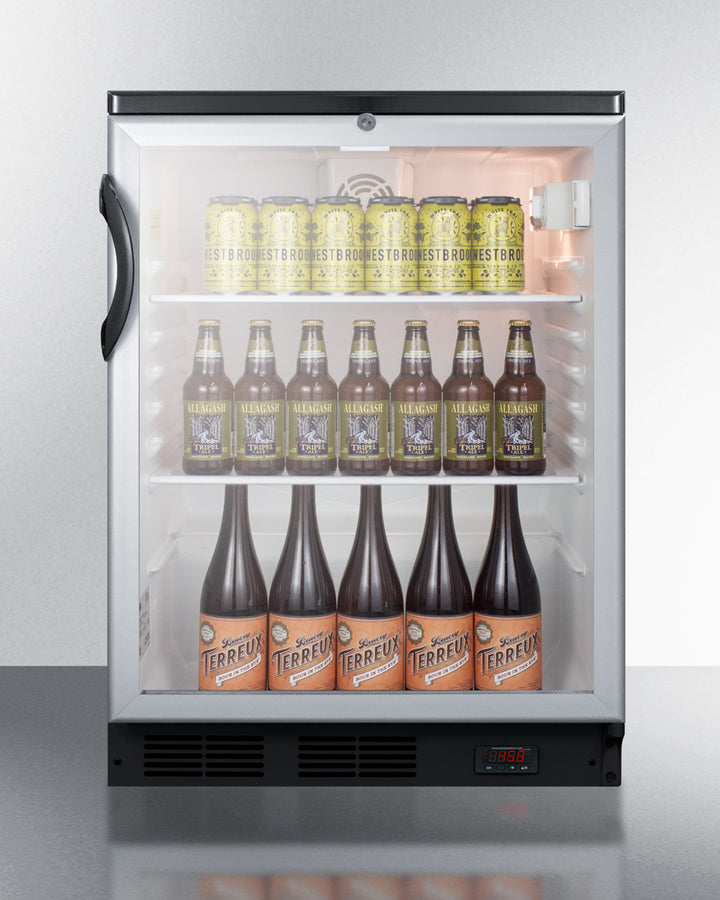 Summit 24" Wide Craft Beer Pub Cellar SCR600BGLDTPUB-Craft Beer Pub Cellar-The Wine Cooler Club