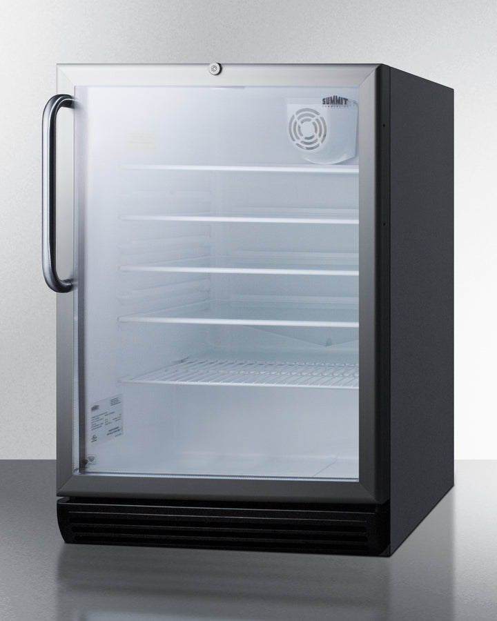 Summit 24" Wide Built-In Beverage Center, ADA Compliant SCR600BGLBITBADA-Beverage Centers-The Wine Cooler Club