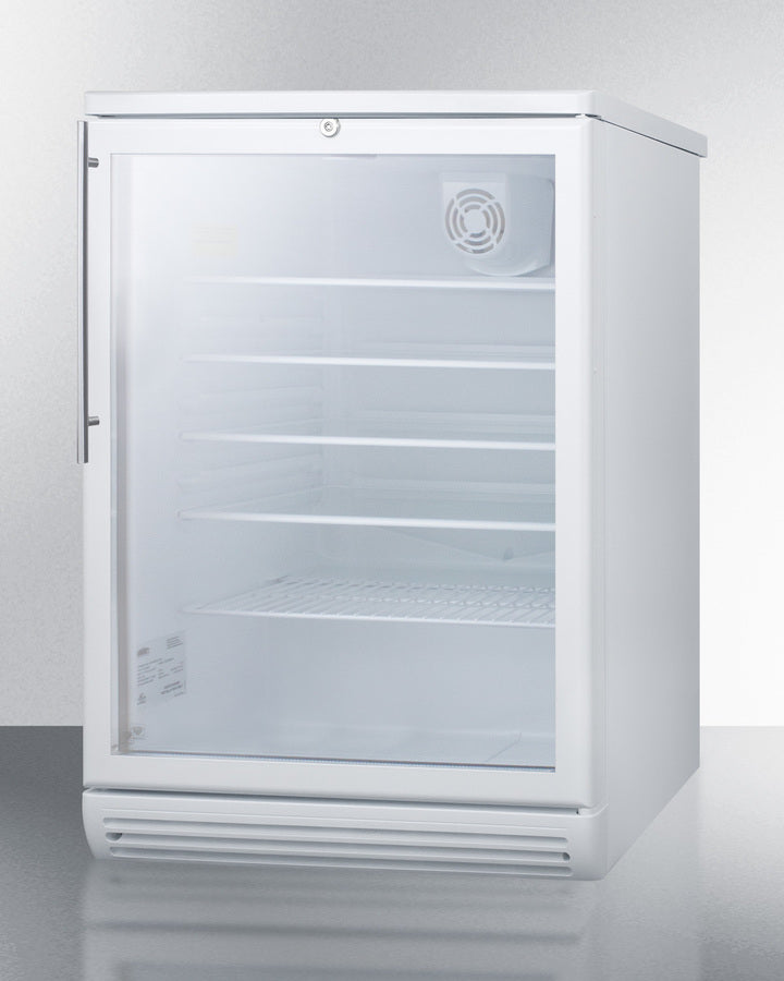 Summit 24" Wide Built-In Beverage Center SCR600GLBIHV-Beverage Centers-The Wine Cooler Club