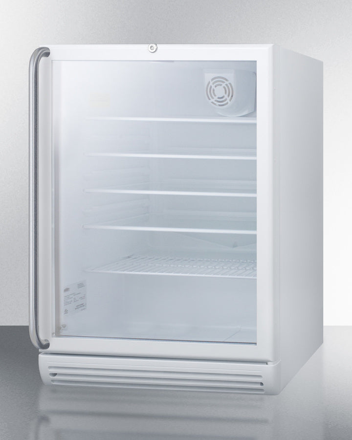 Summit 24" Wide Built-In Beverage Center, ADA Compliant SCR600GLBISHADA-Beverage Centers-The Wine Cooler Club