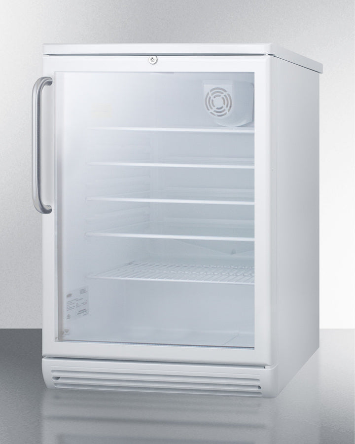 Summit 24" Wide Built-In Beverage Center SCR600GLBITB-Beverage Centers-The Wine Cooler Club