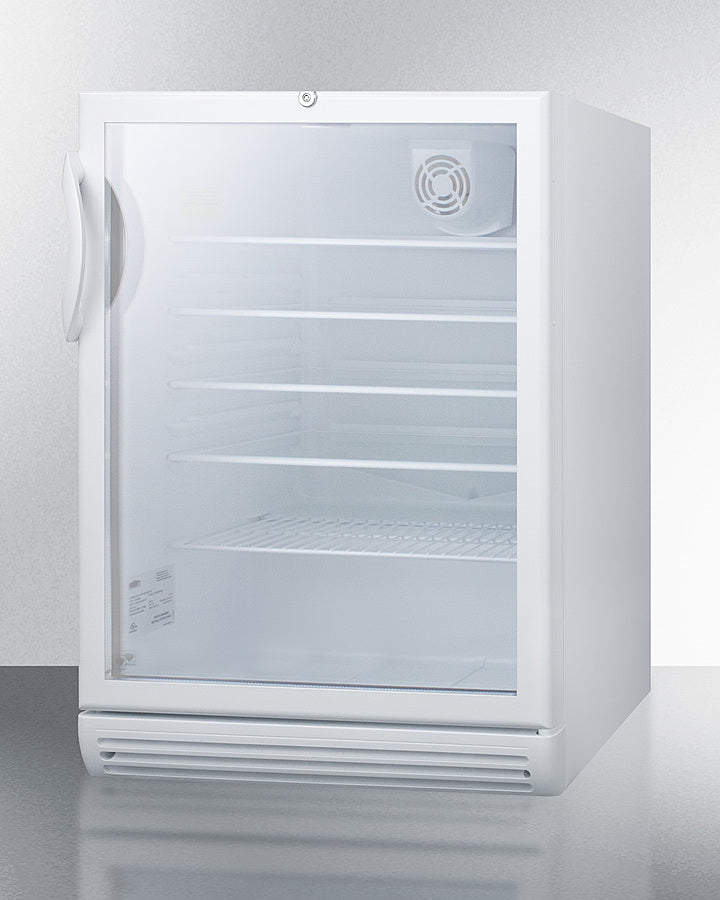 Summit 24" Wide Built-In Beverage Center, ADA Compliant SCR600GLBIADA-Beverage Centers-The Wine Cooler Club