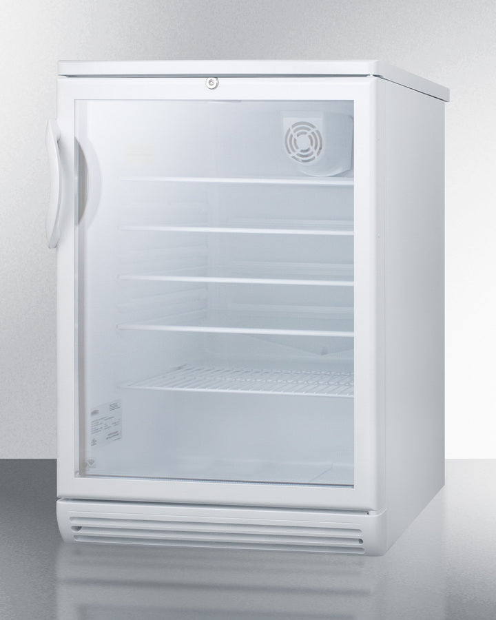 Summit 24" Wide Beverage Center, ADA Compliant SCR600GLADA-Beverage Centers-The Wine Cooler Club
