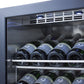 Summit 24" Wide Single Zone Built-In Commercial Wine Cellar SCR610BLCHCSS-Wine Cellars-The Wine Cooler Club