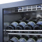 Summit 24" Wide Single Zone Built-In Commercial Wine Cellar SCR610BLCHPNR-Wine Cellars-The Wine Cooler Club