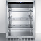 Summit 24" Wide Outdoor Beverage Center SCR611GLOS-Beverage Centers-The Wine Cooler Club