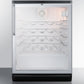 Summit 24" Wide Built-In Wine Cellar SWC6GBLBITB-Wine Cellars-The Wine Cooler Club