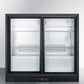Summit 36" Wide Beverage Center SCR700BCSS-Beverage Centers-The Wine Cooler Club