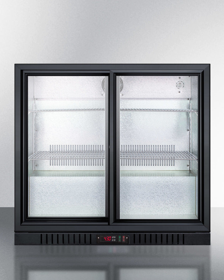 Summit 36" Wide Beverage Center SCR700BCSS-Beverage Centers-The Wine Cooler Club
