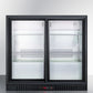 Summit 36" Wide Beverage Center SCR700B-Beverage Centers-The Wine Cooler Club