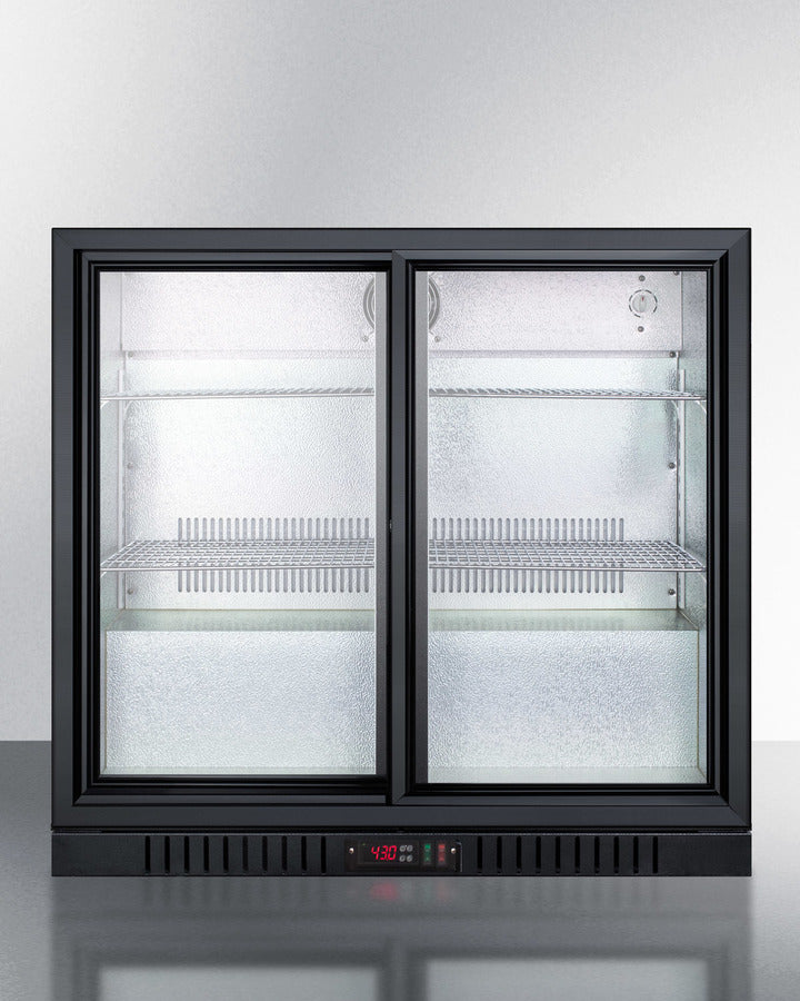 Summit 36" Wide Beverage Center SCR700B-Beverage Centers-The Wine Cooler Club