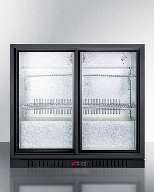 Summit 36" Wide Beverage Center SCR700B-Beverage Centers-The Wine Cooler Club