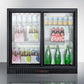 Summit 36" Wide Beverage Center SCR700B-Beverage Centers-The Wine Cooler Club