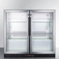 Summit 36" Wide Beverage Center SCR7012DBCSS-Beverage Centers-The Wine Cooler Club