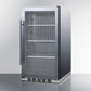 Summit Shallow Depth Indoor/Outdoor Beverage Cooler SPR488BOSH34CSS-Beverage Centers-The Wine Cooler Club