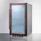 Summit Shallow Depth Indoor/Outdoor Beverage Cooler SPR489OSCSSPNR-Beverage Coolers-The Wine Cooler Club
