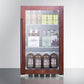 Summit Shallow Depth Indoor/Outdoor Beverage Cooler SPR489OSCSSPNR-Beverage Coolers-The Wine Cooler Club
