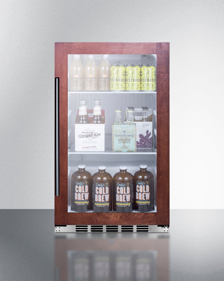 Summit Shallow Depth Indoor/Outdoor Beverage Cooler SPR489OSCSSPNR-Beverage Coolers-The Wine Cooler Club