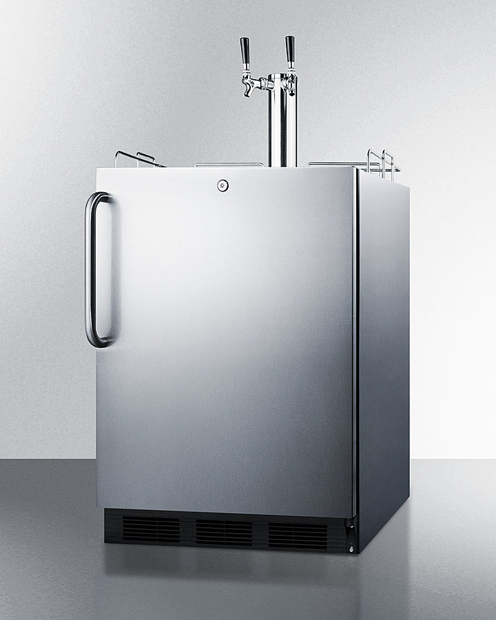 Summit 24" Wide Outdoor Kegerator, ADA Compliant SBC54OSBIADA-Kegerators-The Wine Cooler Club