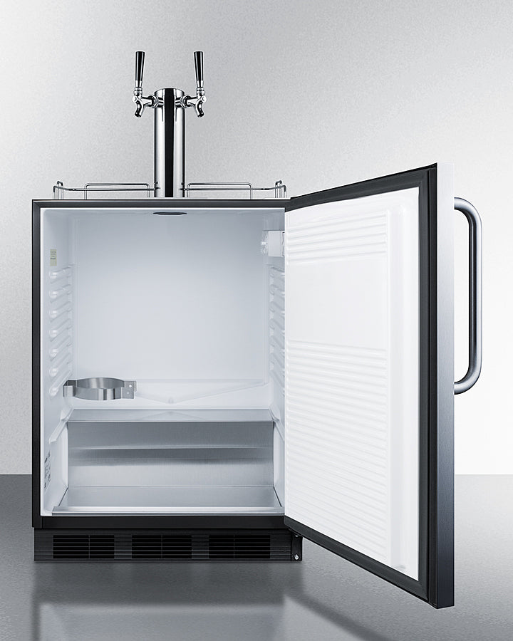 Summit 24" Wide Outdoor Kegerator, ADA Compliant SBC54OSBIADA-Kegerators-The Wine Cooler Club