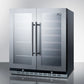 Summit 30" Wide Built-In Wine/Beverage Center SWBV3067B-Beverage Centers-The Wine Cooler Club