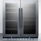 Summit 30" Wide Built-In Wine/Beverage Center SWBV3067B-Beverage Centers-The Wine Cooler Club