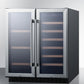 Summit 30" Wide Built-In Wine/Beverage Center SWBV3071-Wine Cellars-The Wine Cooler Club