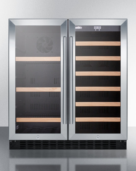 Summit 30" Wide Built-In Wine/Beverage Center SWBV3071-Wine Cellars-The Wine Cooler Club