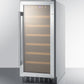 Summit 15" Wide Built-In Wine Cellar SWC1535BCSS-Wine Cellars-The Wine Cooler Club