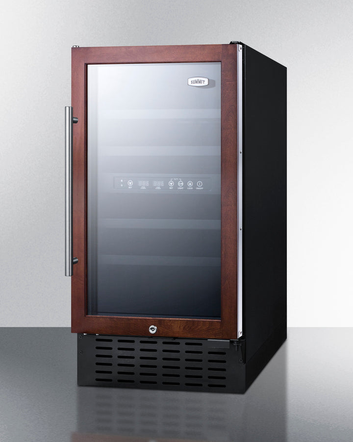 Summit 18" Wide Built-In Wine Cellar (Panel Not Included) SWC182ZPNR-Wine Cellars-The Wine Cooler Club