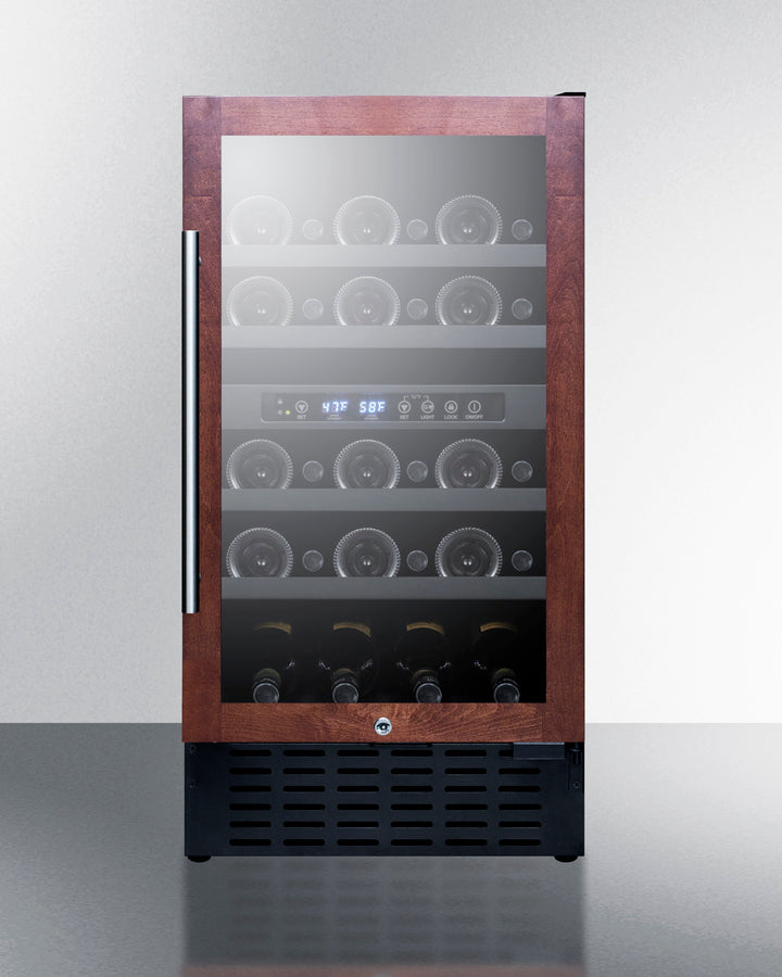 Summit 18" Wide Built-In Wine Cellar (Panel Not Included) SWC182ZPNR-Wine Cellars-The Wine Cooler Club